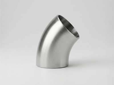 90-degree pipe elbow