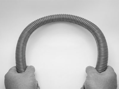 ATX's flexible, bendable corrugated pipe