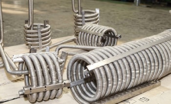 Titanium Corrugated Tube Heat exchanger